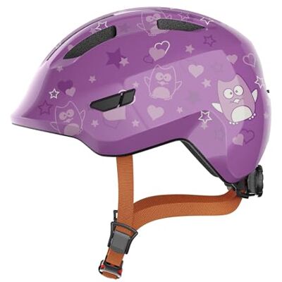 ABUS Casco per bambini Smiley 3.0 casco da bici con calzata bassa, design a misura di bambino e spazio per il codino per ragazze e ragazzi ABUS Casco per bambini Smiley 3.0 casco da bici con calzata bassa, design a misura di bambino e spazio per il codino per ragazze e ragazzi