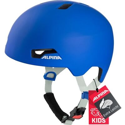 ALPINA Hackney, casco da bicicletta, unisex, blu royal opaco, 51-56 ALPINA Hackney, casco da bicicletta, unisex, blu royal opaco, 51-56