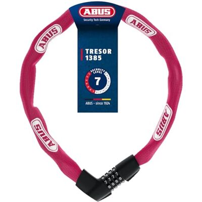 Catena a combinazione Abus 1385 - Rosa - 85cm Catena a combinazione Abus 1385 - Rosa - 85cm