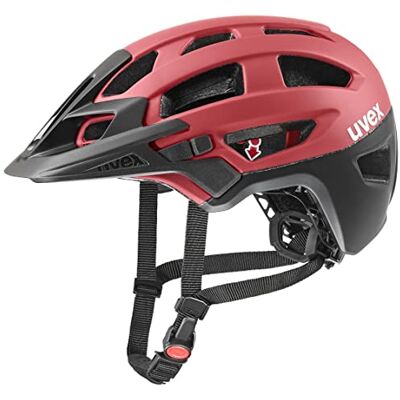 Uvex Finale 2.0, Casco MTB Seguro Unisex, Ajuste de Talla individualizado, luz LED Opcional, Red-Black Matt, 52-57 cm, 2024 Uvex Finale 2.0, Casco MTB Seguro Unisex, Ajuste de Talla individualizado, luz LED Opcional, Red-Black Matt, 52-57 cm, 2024