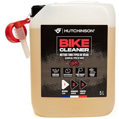 Hutchinson – BIKE CLEANER 5L – Ricarica Eco di Detergente Bici Biodegradabile Schiumogeno Tanica Conveniente Profumo di Ciliegia Zero Residui Prodotto in Francia Hutchinson – BIKE CLEANER 5L – Ricarica Eco di Detergente Bici Biodegradabile Schiumogeno Tanica Conveniente Profumo di Ciliegia Zero Residui Prodotto in Francia