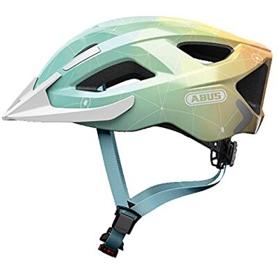 ABUS Aduro 2.0 City Casco da bicicletta Allround dal design sportivo per il traffico cittadino, per donne e uomini ABUS Aduro 2.0 City Casco da bicicletta Allround dal design sportivo per il traffico cittadino, per donne e uomini