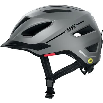 ABUS Pedelec 2.0 MIPS city casco da bici con luce posteriore, visiera, parapioggia e protezione antiurto MIPS per uomo e donna ABUS Pedelec 2.0 MIPS city casco da bici con luce posteriore, visiera, parapioggia e protezione antiurto MIPS per uomo e donna