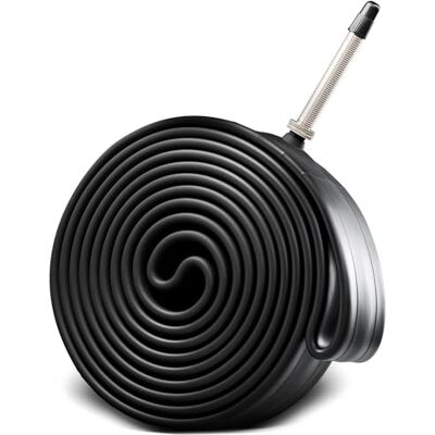 Fischer Camera d'aria per bicicletta, 1,50-2,40, SV, antiforatura, nera, 28/29", 40/62-622 Fischer Camera d'aria per bicicletta, 1,50-2,40, SV, antiforatura, nera, 28/29", 40/62-622