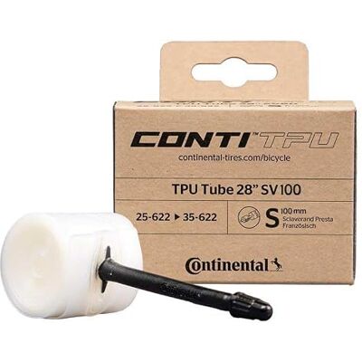 Continental prodotto beauty CAMARA TPU 28" PRESTA 100mm 25-35/622 Continental prodotto beauty CAMARA TPU 28" PRESTA 100mm 25-35/622