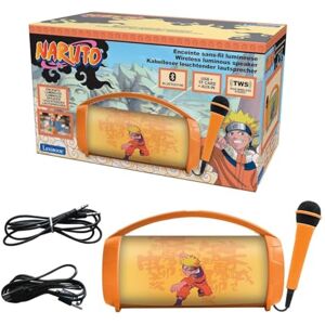 Lexibook , Naruto, Altoparlante wireless illuminato con microfono, Suono stereo, Funzione karaoke, Porte USB e per schede SD, Batteria ricaricabile, Maniglia per il trasporto,BTP585NAZ Lexibook , Naruto, Altoparlante wireless illuminato con microfono, Suono stereo, Funzione karaoke, Porte USB e per schede SD, Batteria ricaricabile, Maniglia per il trasporto,BTP585NAZ