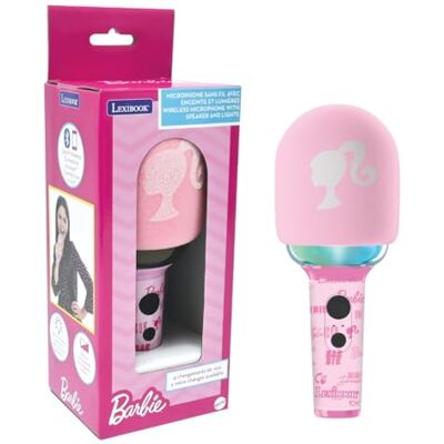 Lexibook , Barbie, Microfono Senza Fili con Altoparlante e luci, 4 modificatori di Voce, Effetti di Luce Multicolore, Batteria Ricaricabile, Lexibook , Barbie, Microfono Senza Fili con Altoparlante e luci, 4 modificatori di Voce, Effetti di Luce Multicolore, Batteria Ricaricabile,