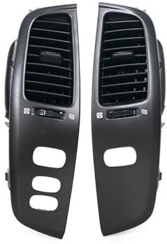 SENHE Pannello Uscita Presa Aria Per Toyota Per Land Per Cruiser 100 Per LC100 Per FJ100 Per Ujz100 1997-2007 Auto LHD Air Vent Uscita Cruscotto Air Vent Pannello Griglia Ventilazione (Size : L and R Gray