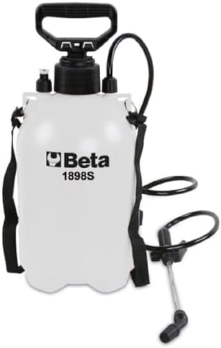 BETA 1898/S ​​Pompa manuale a pressione con serbatoio da 5 Litri con tubo flessibile da 1,2 metri