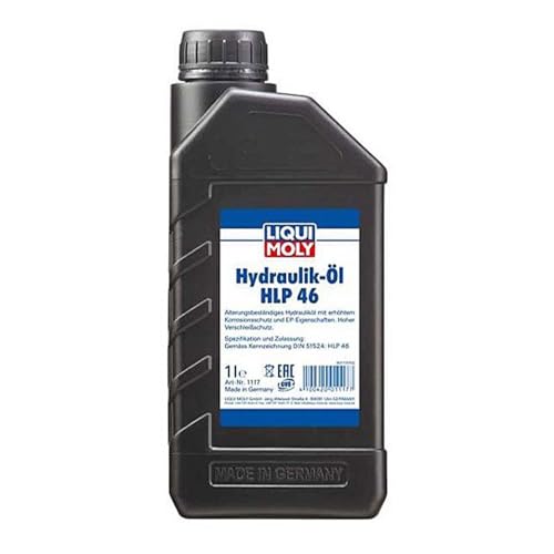 Generic LIQUIMOLY 1117 OLIO IDRAULICO HLP 46 A BASE MINERALE ADATTO PER PISTONI IDRAULICI, MACCHINE POMPE E IMPIANTI. CONFEZIONE 1 LITRO