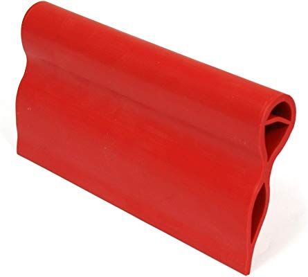 Audi Estrattore d'Acqua Squeegee per la Pulizia dei vetri, Colore: Rosso