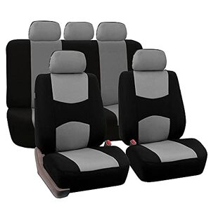 OPSOL Set Coprisedili Auto per Toyota Land Cruiser 5-seats J100 2000-2008,Impermeabili Protezione Sedile Auto Traspirante Accessori Auto Interno,A/Gray