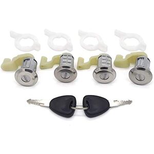 Pro-Plip Kit serratura 4 barre compatibile con Megane Scenic Clio 2 Master Thalia Movano 7701472806 + 2 chiavi