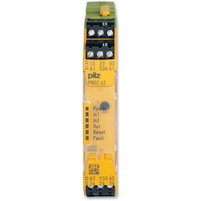 Relè di sicurezza Pilz PNOZ s2 - 24V/DC, 3 NO, 1 NC - Relè di sicurezza Relè di sicurezza Pilz PNOZ s2 - 24V/DC, 3 NO, 1 NC - Relè di sicurezza