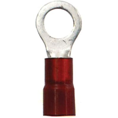 Terminale Ad Anello Isolato in Nylon - 8, 25 Pezzi, Rosso - Connettori Elettrici Terminale Ad Anello Isolato in Nylon - 8, 25 Pezzi, Rosso - Connettori Elettrici