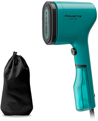 Rowenta DR2024 Pure Pop, Ferro da Stiro Verticale Portatile a Vapore, Utile per Stirare e Igienizzare i Tuoi Capi, con Sistema Reversibile, Riscaldamento Rapido, Potenza 1300W, Colore Verde 1