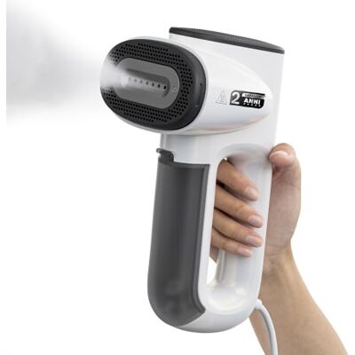 Neakasa Ferro da Stiro Verticale Portatile da Viaggio, Tecnologia AirIron 2300Pa con Vapore e Aspirazione, Stiro a Una Mano Senza Residui d'Acqua, Pronto da Indossare (Bianco) Neakasa Ferro da Stiro Verticale Portatile da Viaggio, Tecnologia AirIron 2300Pa con Vapore e Aspirazione, Stiro a Una Mano Senza Residui d'Acqua, Pronto da Indossare (Bianco)