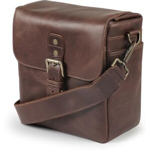 MegaGear Torres Mini borsa per fotocamera, in vera pelle, per fotocamere DSLR e DSLR MegaGear Torres Mini borsa per fotocamera, in vera pelle, per fotocamere DSLR e DSLR
