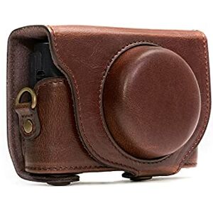 MegaGear "Ever Ready" Protective Dark Brown Leather Camera Case , Bag for Sony Cyber‑shot DSC‑RX100 V, DSC-RX100M II, DSC-RX100 III, DSC-RX100 IV Digital Camera MegaGear "Ever Ready" Protective Dark Brown Leather Camera Case , Bag for Sony Cyber‑shot DSC‑RX100 V, DSC-RX100M II, DSC-RX100 III, DSC-RX100 IV Digital Camera
