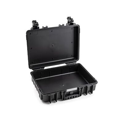 B&W International GmbH Outdoor Transport Case Tipo 5040 Nero – Impermeabile secondo la certificazione IP67, Antipolvere, Infrangibile e indistruttibile, Nero, Custodia rigida B&W International GmbH Outdoor Transport Case Tipo 5040 Nero – Impermeabile secondo la certificazione IP67, Antipolvere, Infrangibile e indistruttibile, Nero, Custodia rigida