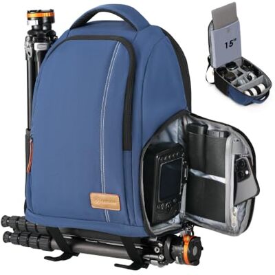 Zaino per fotocamera Tarion - Scomparti imbottiti - Adatto per esterni Zaino per fotocamera Tarion - Scomparti imbottiti - Adatto per esterni