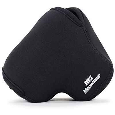 MegaGear MG446 Custodia per fotocamera neoprene ultra leggera per Panasonic Lumix DMC-FZ2500, DMC-FZ2000, DMC-FZ1000, Nero MegaGear MG446 Custodia per fotocamera neoprene ultra leggera per Panasonic Lumix DMC-FZ2500, DMC-FZ2000, DMC-FZ1000, Nero