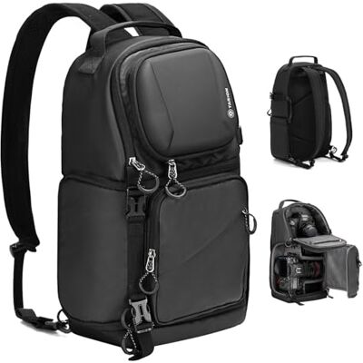 TARION Zaino Fotografico 2-in-1 Borsa a Tracolla con Porta Treppiede TR-S TARION Zaino Fotografico 2-in-1 Borsa a Tracolla con Porta Treppiede TR-S