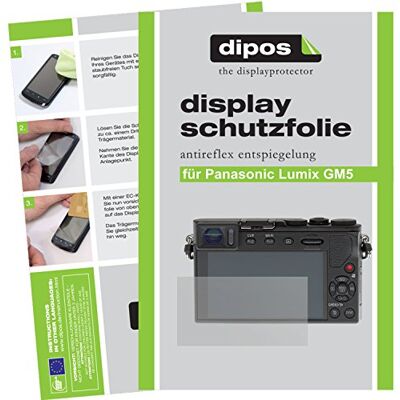 dipos 6x Pellicola Protettiva opaca per Panasonic Lumix GM5 Antiriflesso, riduce i riflessi, si adatta perfettamente, ultra sottile, antigraffio, senza bolle, anti impronte, autoadesiva dipos 6x Pellicola Protettiva opaca per Panasonic Lumix GM5 Antiriflesso, riduce i riflessi, si adatta perfettamente, ultra sottile, antigraffio, senza bolle, anti impronte, autoadesiva