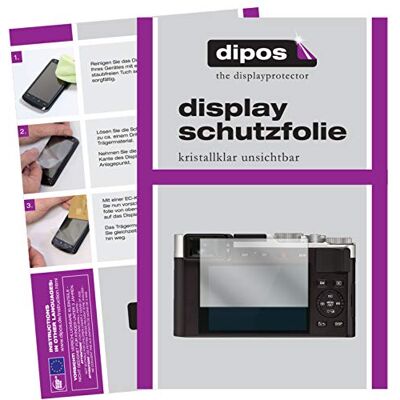 dipos 6x Pellicola Protettiva trasparente per Leica D-Lux 7 Si adatta perfettamente, ultra sottile, antigraffio, senza bolle, compatibile con cover, anti impronte, autoadesiva dipos 6x Pellicola Protettiva trasparente per Leica D-Lux 7 Si adatta perfettamente, ultra sottile, antigraffio, senza bolle, compatibile con cover, anti impronte, autoadesiva