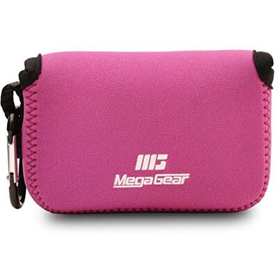 MegaGear Custodia Protettiva Ultra Leggera in Neoprene, Compatibile con Nikon Coolpix A1000 e A900 Fotocamera Digitale – Rosa Caldo MegaGear Custodia Protettiva Ultra Leggera in Neoprene, Compatibile con Nikon Coolpix A1000 e A900 Fotocamera Digitale – Rosa Caldo