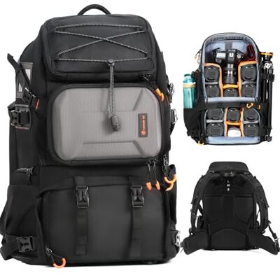 TARION Zaino Fotografico Grande per Fotocamera: Borsa Fotografica per Obiettivi Treppiede Laptop 17,3" Zaino Fotocamera Reflex Grande Capacità Viaggio Trekking Camping Pro PB02 TARION Zaino Fotografico Grande per Fotocamera: Borsa Fotografica per Obiettivi Treppiede Laptop 17,3" Zaino Fotocamera Reflex Grande Capacità Viaggio Trekking Camping Pro PB02