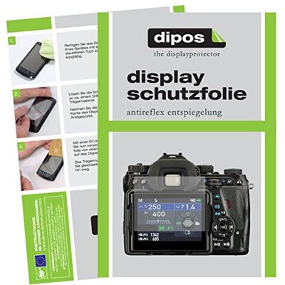 dipos 6x Pellicola Protettiva opaca per Pentax K-1 Mark II Antiriflesso, riduce i riflessi, si adatta perfettamente, ultra sottile, antigraffio, senza bolle, anti impronte, autoadesiva dipos 6x Pellicola Protettiva opaca per Pentax K-1 Mark II Antiriflesso, riduce i riflessi, si adatta perfettamente, ultra sottile, antigraffio, senza bolle, anti impronte, autoadesiva