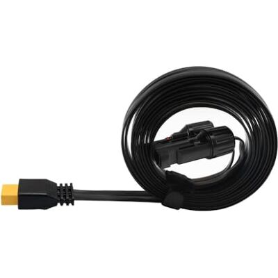 Offgridtec Cavo piatto XT90-PV 4 mm², prolunga solare ultra piatta Plug & Play ad alta efficienza per power station e moduli fotovoltaici, per tiny house, camper, barche e uso esterno (2,5 m) Offgridtec Cavo piatto XT90-PV 4 mm², prolunga solare ultra piatta Plug & Play ad alta efficienza per power station e moduli fotovoltaici, per tiny house, camper, barche e uso esterno (2,5 m)