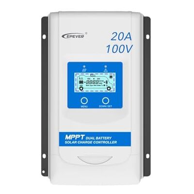 Regolatore di Carica Solare Epever DR2210N - MPPT per Due Batterie Regolatore di Carica Solare Epever DR2210N - MPPT per Due Batterie