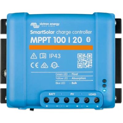 Victron Energy SmartSolar MPPT Regolatore di carica solare 100 V, 20 Amp 12/24/48 Volt (Bluetooth) Victron Energy SmartSolar MPPT Regolatore di carica solare 100 V, 20 Amp 12/24/48 Volt (Bluetooth)