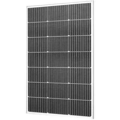 VEVOR Modulo Solare Monocristallino da 100 W ad Alta Efficienza con Uscita MC4 Stabile e Telaio in Alluminio, Impermeabile IP65 per Applicazioni su Tetti Piani per Auto, Barche, Camper VEVOR Modulo Solare Monocristallino da 100 W ad Alta Efficienza con Uscita MC4 Stabile e Telaio in Alluminio, Impermeabile IP65 per Applicazioni su Tetti Piani per Auto, Barche, Camper
