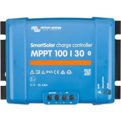 Victron Energy SmartSolar MPPT 100V 30 amp 12/24-Volt Regolatore di Carica Solare (Bluetooth) Victron Energy SmartSolar MPPT 100V 30 amp 12/24-Volt Regolatore di Carica Solare (Bluetooth)