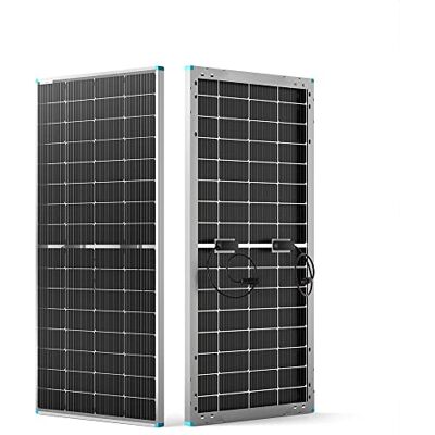 Renogy Pannello solare bifacciale monocristallino da 220 W, modulo PV ad alte prestazioni, modulo solare da 12 V, per camper, casa, balcone, barche, tetti agricoli, batterie e applicazioni Renogy Pannello solare bifacciale monocristallino da 220 W, modulo PV ad alte prestazioni, modulo solare da 12 V, per camper, casa, balcone, barche, tetti agricoli, batterie e applicazioni