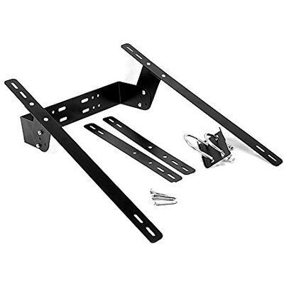 Offgridtec set di montaggio a parete e palo in alluminio per modulo solare 20-50W supporto pannello solare Offgridtec set di montaggio a parete e palo in alluminio per modulo solare 20-50W supporto pannello solare