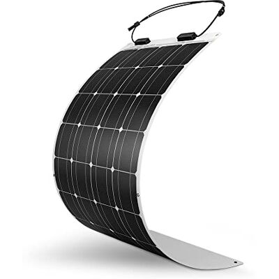 Pannello Solare Flessibile 100W Renogy - Impermeabile, Leggero, Per superfici curve Pannello Solare Flessibile 100W Renogy - Impermeabile, Leggero, Per superfici curve