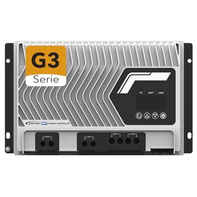 EPEVER ® Serie IT-NC G3 Regolatore di carica MPPT – 100A, 200V, 12/24/48VDC auto (IT10420NC G3) EPEVER ® Serie IT-NC G3 Regolatore di carica MPPT – 100A, 200V, 12/24/48VDC auto (IT10420NC G3)