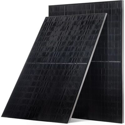 VEVOR Modulo Solare Monocristallino 2 Pezzi da 400 W ad Alta Efficienza con Uscita MC4 Stabile e Telaio in Alluminio, Impermeabile IP65 per Applicazioni su Tetti Piani per Auto, Barche, Camper VEVOR Modulo Solare Monocristallino 2 Pezzi da 400 W ad Alta Efficienza con Uscita MC4 Stabile e Telaio in Alluminio, Impermeabile IP65 per Applicazioni su Tetti Piani per Auto, Barche, Camper
