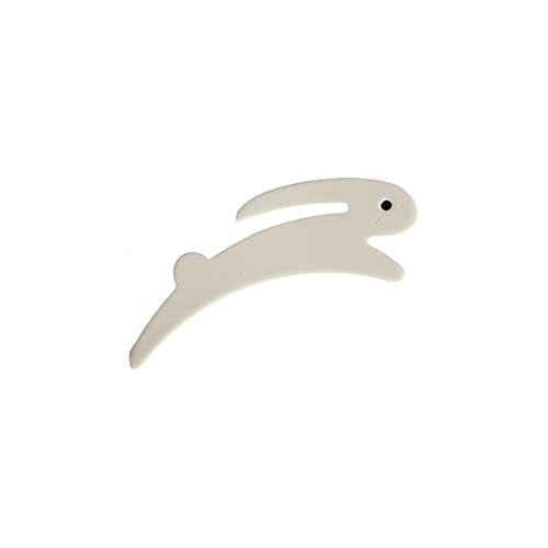 Generic # Girly Cartoon Rabbit Acetic Clip Carino Piccola Clip di Capelli Laterali Clip Dolce Clip Clip Laterale Bangs Clip Per Ragazze E Donne (D, Taglia unica)