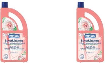 Nuncas Lava & Incera rosa tea 1000ml (Confezione da 2)