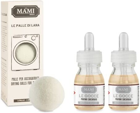 Generico Mami Milano Palle + 2 Gocce profumo concentrato Diamante bianco