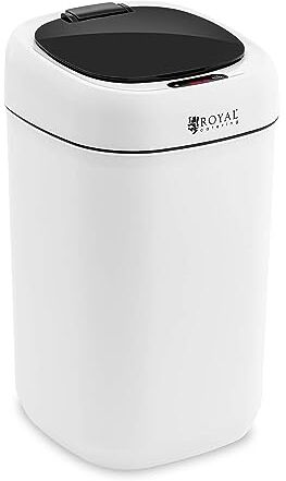 Royal Catering RCSB-01 Pattumiera elettrica con sensore, 9 l, funzionamento a batteria