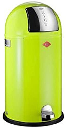 WESCO Pattumiera, Acciaio Inossidabile, Verde, 40 l