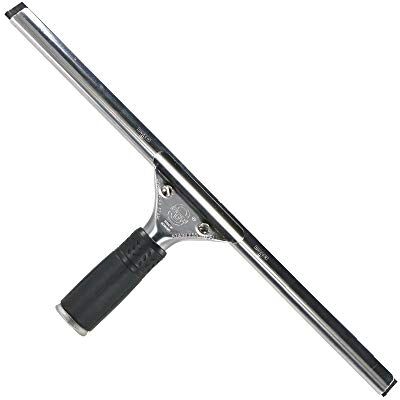 Unger S-Wiper Hard Window Squeegee (45 cm, tergivetro, lama in gomma dura, ideale per le alte temperature)