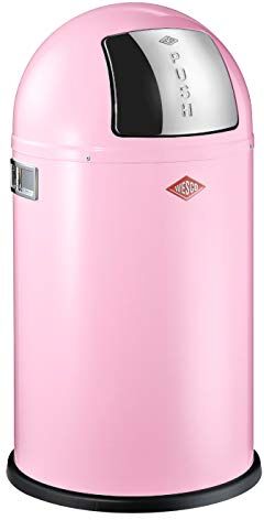 WESCO Pushboy Junior  Pattumiera per Bambini, Colore: Rosa