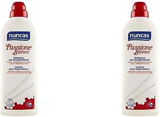 Nuncas Passione Bianco Detergente capi chiari- 750ml (Confezione da 2)